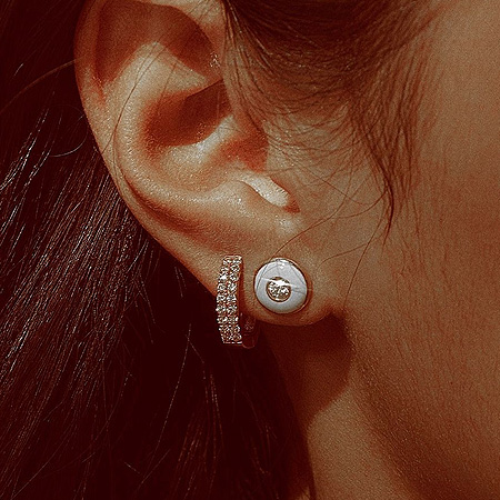 simong_enamel_stud_diamond_hoop_earrings