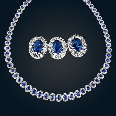 spark_color_diamond_necklace_earring_set